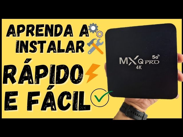 COMO INSTALAR TV BOX - SEM ERRO