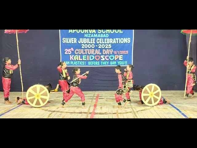 apoorva school annual function 2025 Mahabharat Yudh