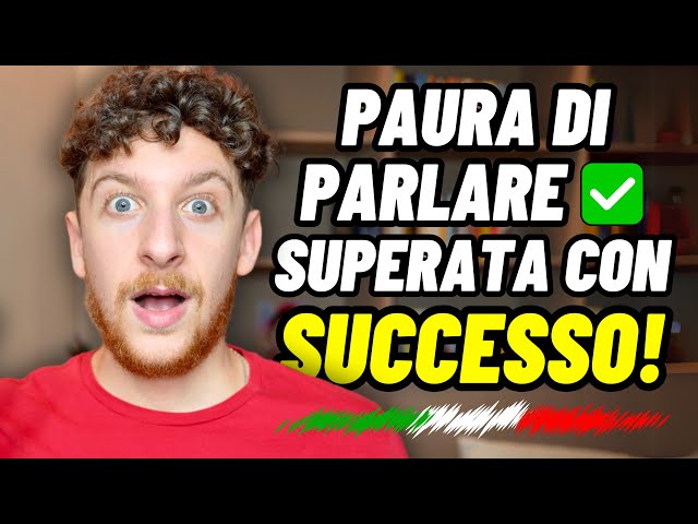 4 Modi Per Vincere La Paura Di Parlare Italiano (Sub ITA) | Imparare l’Italiano