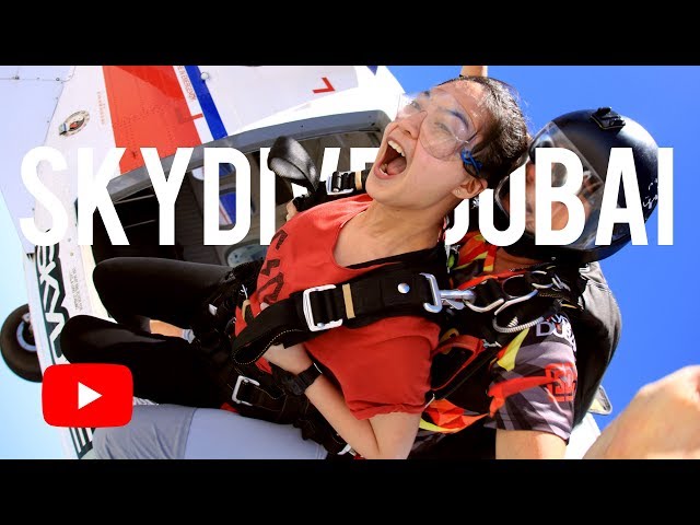 【TRAVEL VLOG】 SKYDIVE Eulynette Version ( Dubai, UAE )