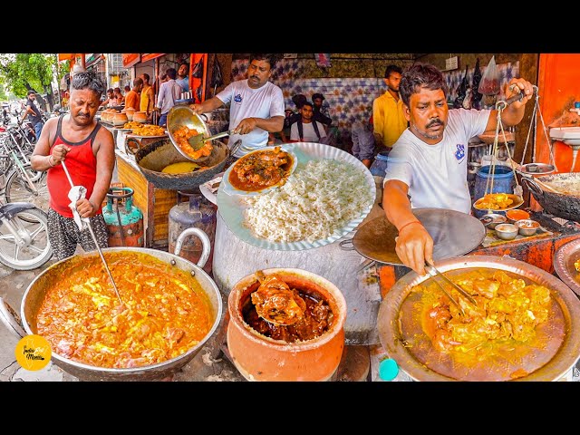 Most Viral Yamuna Hotel Ka Bihari Style Khasi Mutton Making Rs. 150/- Only l Motihari Street Food