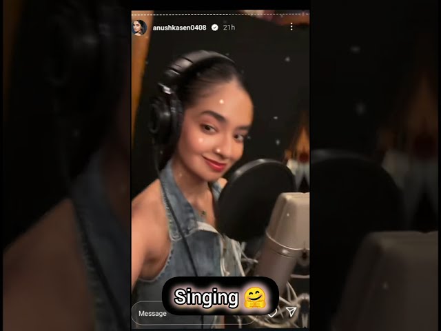 Anushka sen Instragram 2024 last story share with Instra family/2024😍last photo fastshare#anushkasen