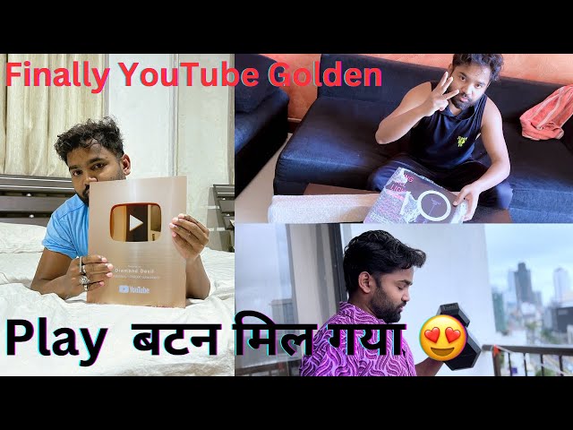 Finally Golden Play बटन मिल गया || ​⁠Sri Lanka Vlog || Colombo ||@Diamond_Devil