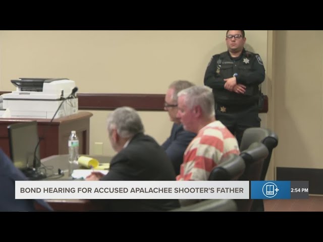 Bond hearing for Colin Gray, accused Apalachee High school shooter's father