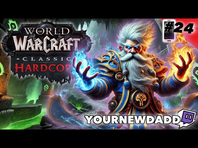 🔴📱[Ep. 24]🌀WoW Classic Hardcore: Prepare for Epic Dungeon Surprises!💥