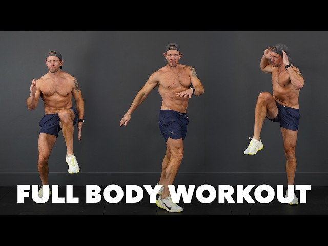 20 Minute Full Body Home Workout (No Equipment, No Repeats)