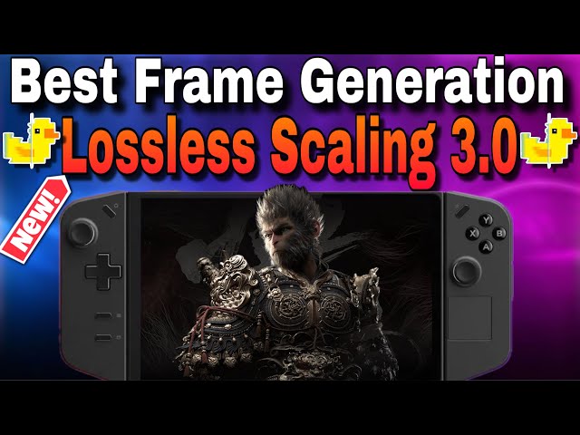 lossless scaling 3.0 Best Update Yet Settings For Lenovo Legion Go