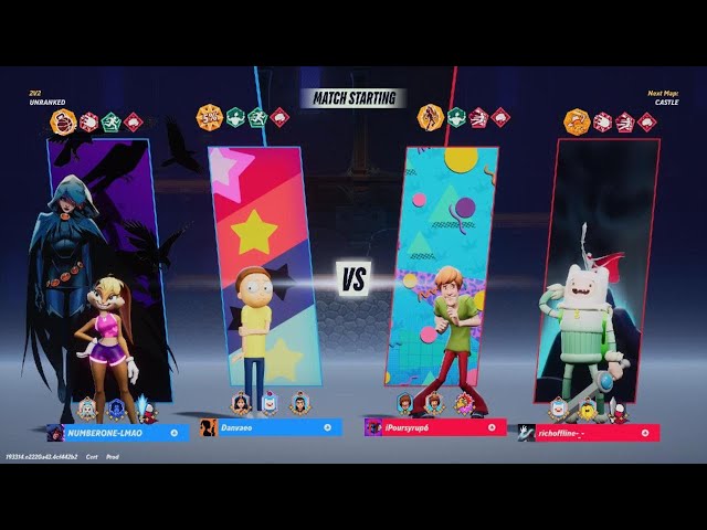 [2 VS 2] Lola Bunny x Morty VS Shaggy x Finn - MultiVersus