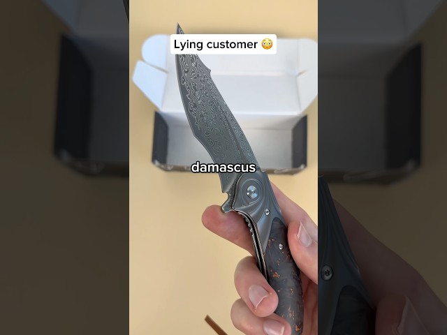 ANGRY customer gets free box #knife #knives #mysteryknives #mysteryknifebox