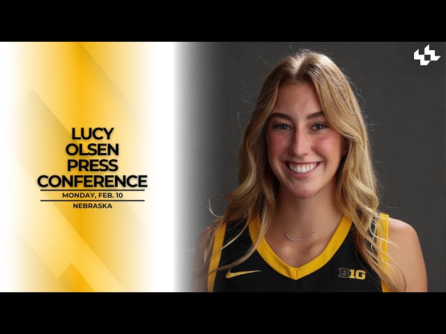 Nebraska | Lucy Olsen Press Conference | Feb. 10