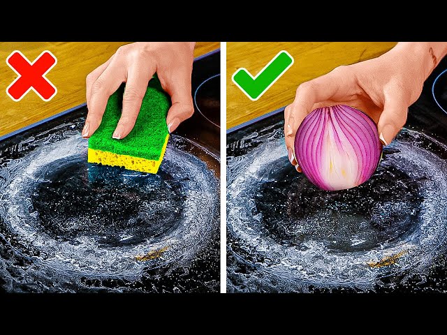 WEIRD CLEANING HACKS THAT ACTUALLY WORK 😱🧅