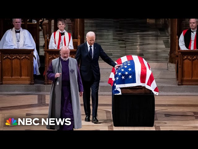 Watch key moments from Jimmy Carter’s funeral