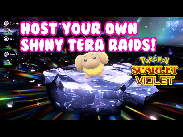 How to Find/Host Legit Shiny Tera Raids in Pokémon Scarlet & Violet!