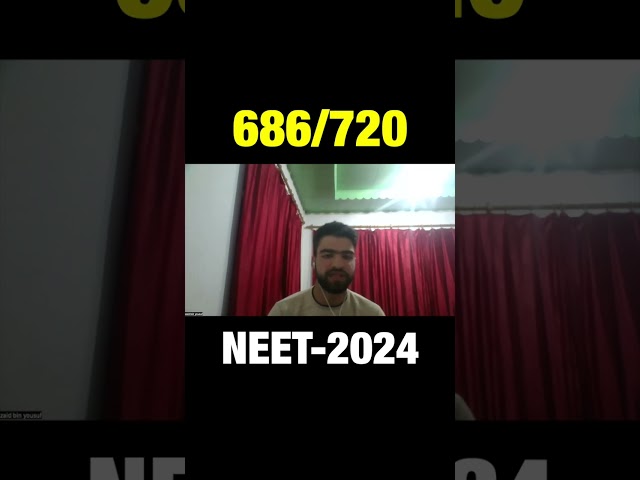 NEET-2024 Result - Top Scorers from J&K State