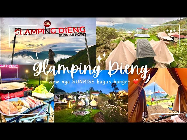 Rekomendasi Glamping di DIENG - Glamping Sunrise Point by Sikapuk Hill