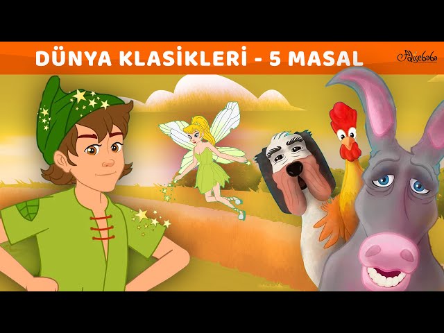 En Sevilen Dünya Klasikleri | 5 Masal | Adisebaba Masallar