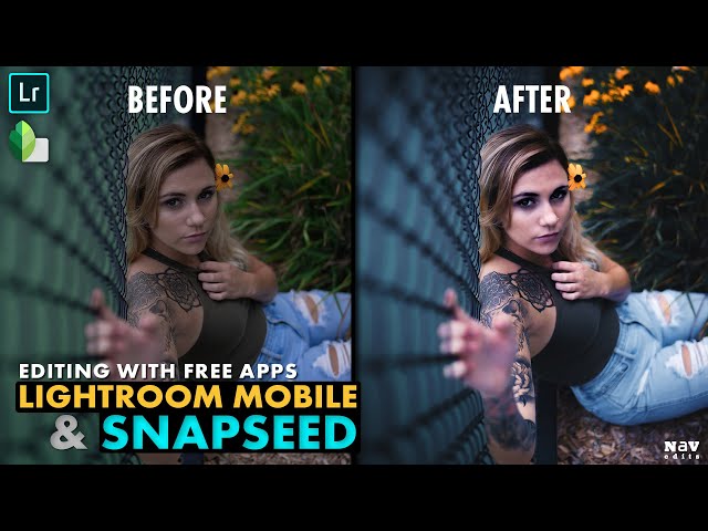 PORTRAIT EDITING with FREE apps LIGHTROOM MOBILE and SNAPSEED | Android | iPhone