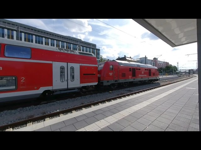 Munich, Hauptbahnhof Sudostbayernbahn on 2019-06-01 at 1637 in VR180 3D 4K