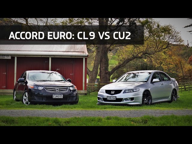 Accord Euro CU2 vs Accord Euro CL9 - Battle of the Euros