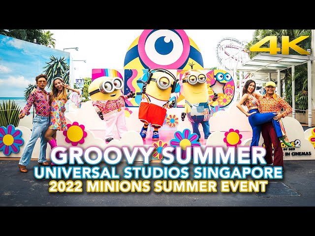 Universal Studios Singapore Groovy Summer 2022 Minions event