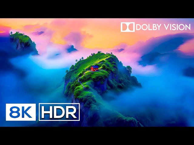 Escape to Peaceful Paradise | 4K Ultra HDR 60 FPS Journey (Dolby Vision)