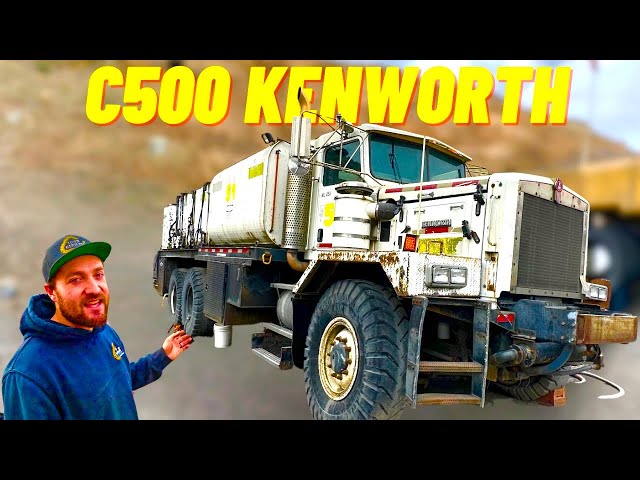 ABANDONED C500 KENWORTH!!, will it start and run again!?