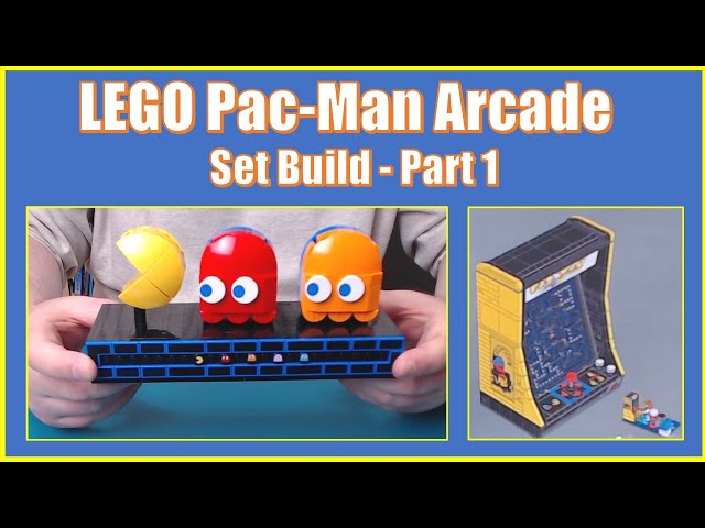 LEGO Pac-Man Arcade  - Set Build - Part 1