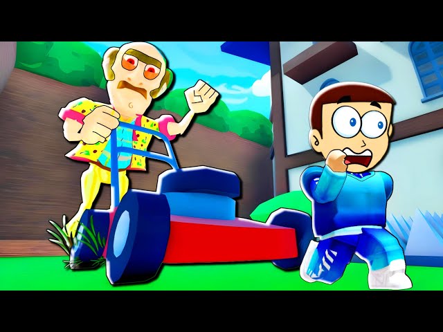 Roblox Escape Evil Stepdad Obby | Shiva and Kanzo Gameplay