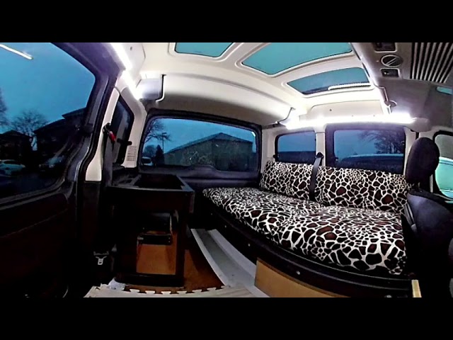 Citroen Berlingo Micro Camper Build #12 Virtual Reality 360° Vlog