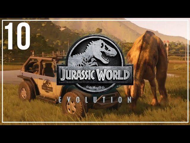 JURASSIC WORLD EVOLUTION #10 - ERSTMAL NEUE ZIMMER EINRICHTEN!!!