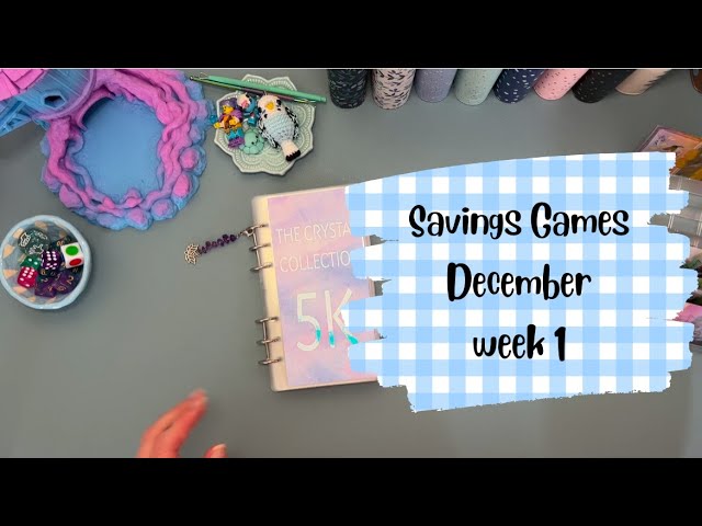 Savings Games - December week 1 | Aussie Cash Stuffing | Debt Journey | Budgeting