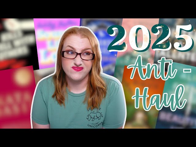 2025 Anti Haul - Books I Won't Be Buying in 2025 🚫 | Bookmas Day 10