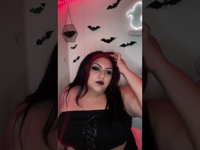 I am pretty weird #shortsfeed #goth #plussize #gothgirl