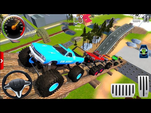 Monster Quads Bike - #5 Online Reaching Forest Woodland Race 3D Driving - IOS FHD Android Gameplay