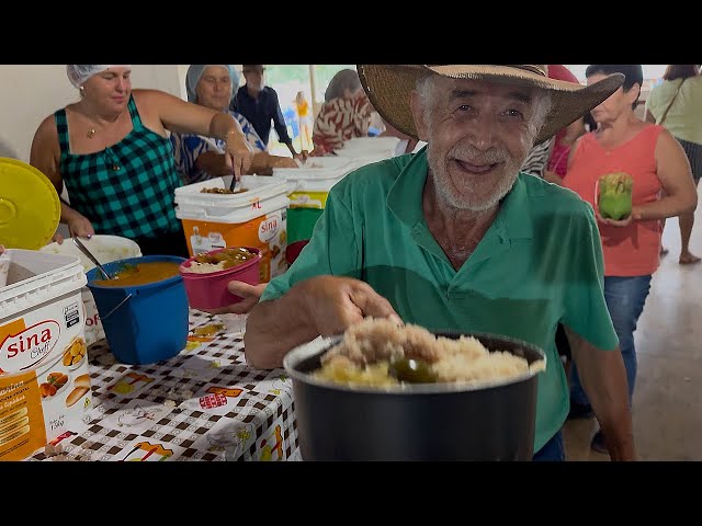 GENESIO LOTOU SUA PANELA DE DOCE NA FESTA DE REIS, ENCONTRO EMOCIONANTE  COM AMIGOS DE LONGA DATA