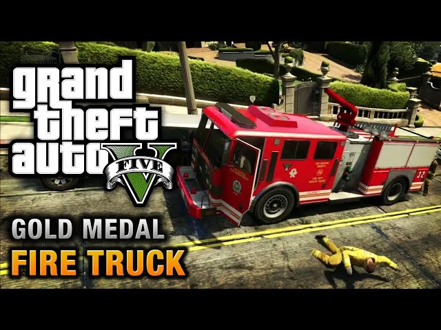 GTA 5 With New Mods 57 Fire Truck Mission #gta5 #gta #gaming