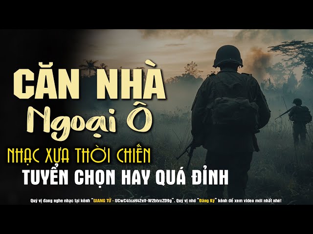 Căn Nhà Ngoại Ô - Trường Vũ (Nhạc Xưa) | Nhạc Vàng Xưa Bất Hủ Một Thời