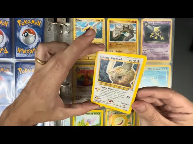 VINTAGE BINDER of Pokémon Cards FOUND!