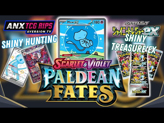 🔥 Paldean Fates & Shiny Treasure ex Pokémon TCG Opening – Chase for Bubble Mew, Charizard & More! ✨