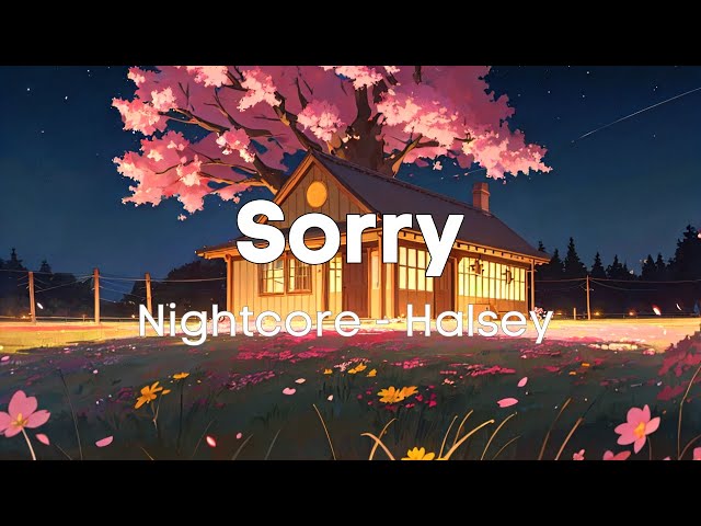 Nightcore - Sorry (Lyrics)