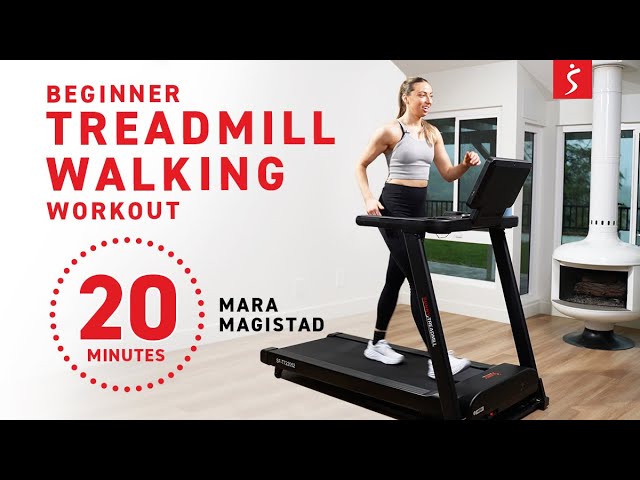 Beginner Treadmill Walking Workout - Interval Incline | 20 Minutes