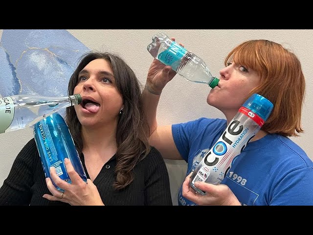 Tasting 26 Bottled Water Brands (Ultimate Water Taste Test) | Sporked