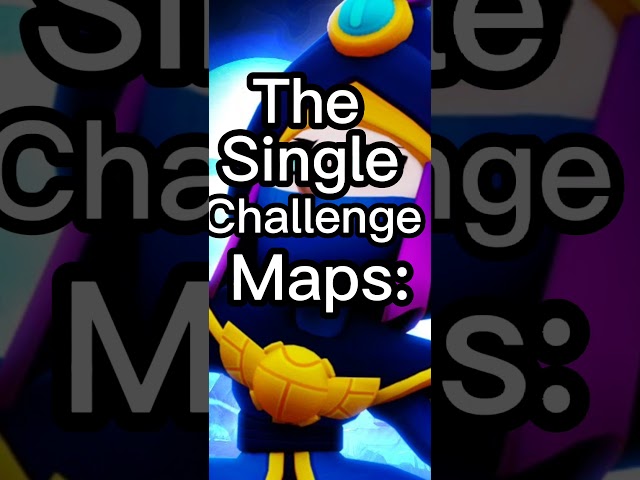 Singles Challenge Maps Leaked!!!!! (Brawl Stars) #shorts