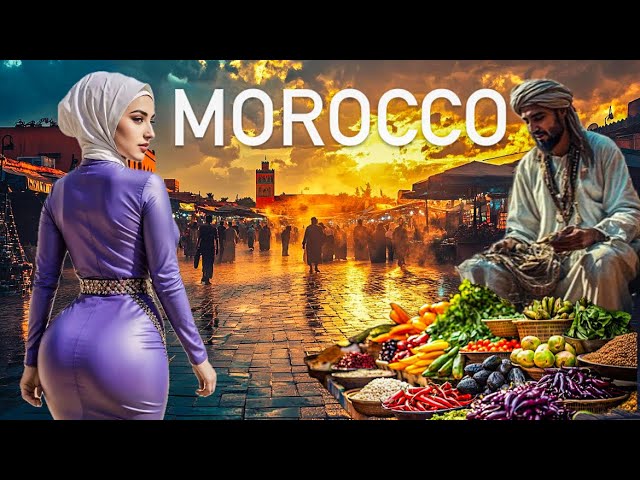 THE MOROCCO THAT THEY HIDE FROM YOU, PROHIBIT YOU FROM VISITING AND DON'T WANT YOU TO SEE, WALK TOUR