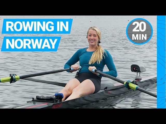 Ultimate 20-minute Rowing Bootcamp HIIT Workout In Stunning Norway!