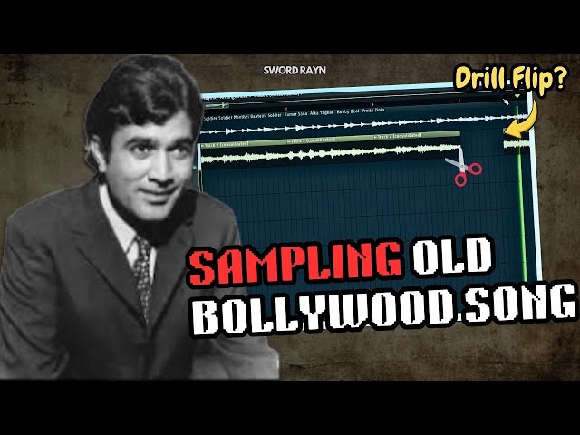 Sampling Old Indian Bollywood Song to Hard Drill Banger🔥 In Fl Studio From Scratch (Hindi)