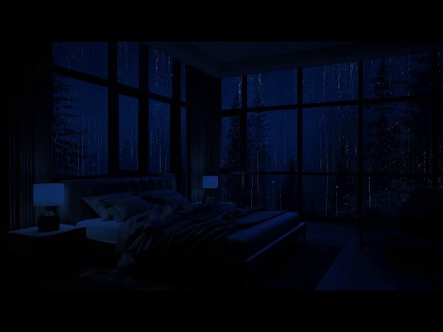 Rain to sleep: Deep Sleep with Midnight Rain and Relaxing Bedroom Sounds