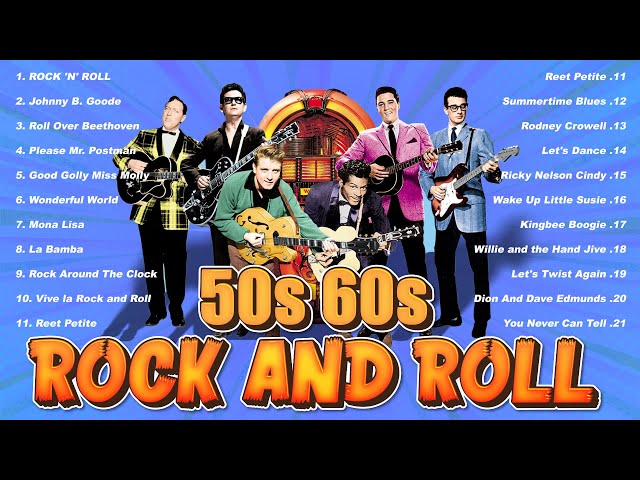 Rock n Roll 50s 60s Mix 🔥 Best 50s 60s Rock and Roll Songs 🔥 50s 60s Rock and Roll Greatest Hits