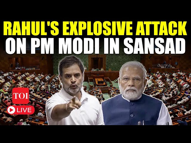 LIVE | Rahul Gandhi, PM Modi Face-To-Face In Parliament; Dramatic Outburst Over Budget