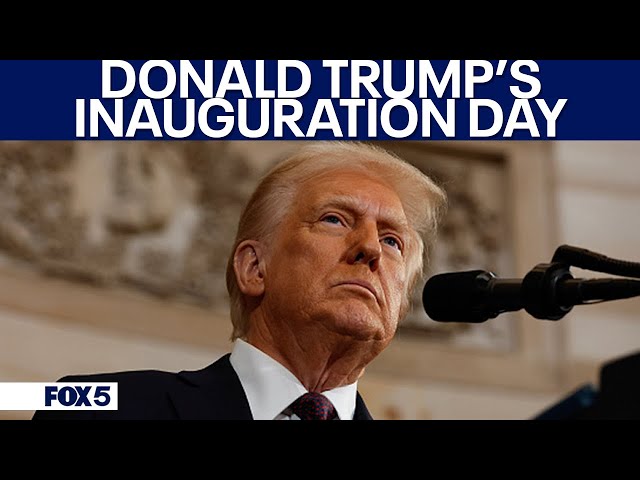 LIVE: Trump Inauguration Day 2025